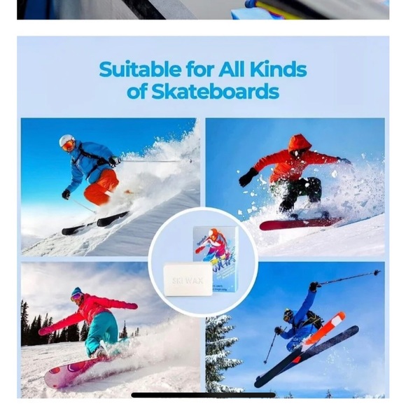 Oycevila 250G All Temperature Snowboard Wax(8.8OZ), Ski Wax - New Sealed - Picture 3 of 6